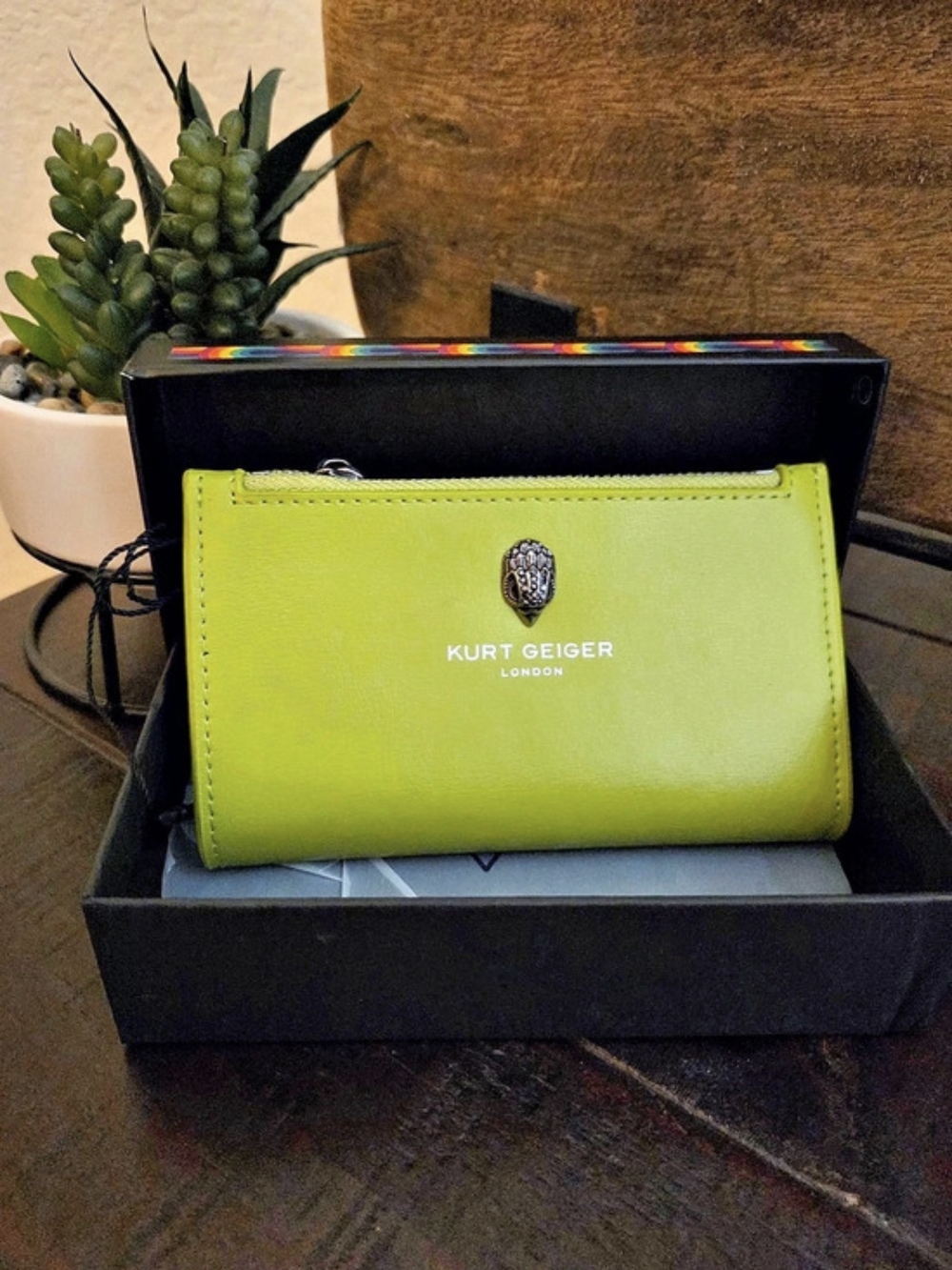 🔥Kurt Geiger London Bond Wallet💚